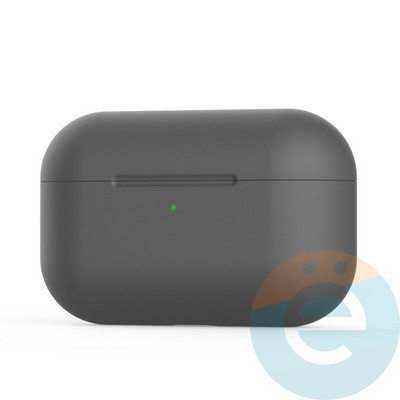 Чехол силиконовый для наушников Apple AirPods 3 ультра-тонкий lavander gray - фото 47453