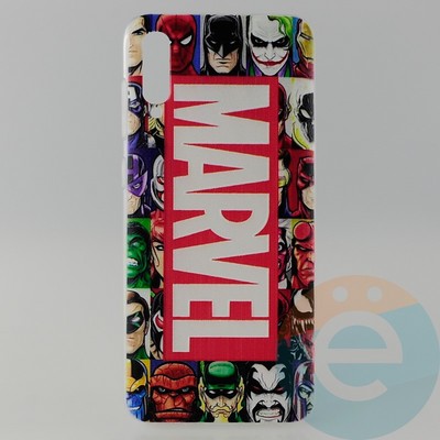 Накладка силиконовая с рисунком для Samsung A70 Марвел - фото 31002