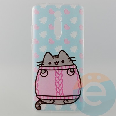 Накладка силиконовая с рисунком для Xiaomi K20 Pro Пушинка - фото 31029
