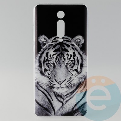 Накладка силиконовая с рисунком для Xiaomi K20 Pro Тигр - фото 31030
