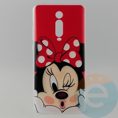 Накладка силиконовая с рисунком для Xiaomi K20 Pro Минни Маус - фото 31031