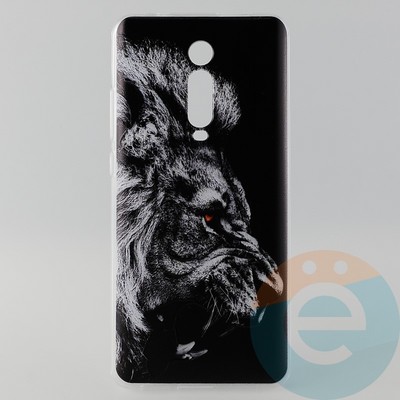 Накладка силиконовая с рисунком для Xiaomi K20 Pro Лев - фото 31037