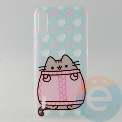 Накладка силиконовая с рисунком для Xiaomi CC9E Пушинка - фото 31333