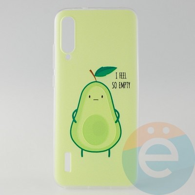 Накладка силиконовая с рисунком для Xiaomi CC9E Авокадо - фото 31338