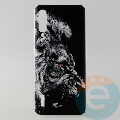 Накладка силиконовая с рисунком для Xiaomi CC9E Лев - фото 31341