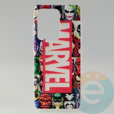 Накладка силиконовая с рисунком для Samsung S11 Plus\S20 Ultra Марвел - фото 31410