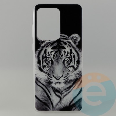 Накладка силиконовая с рисунком для Samsung S11 Plus\S20 Ultra Тигр - фото 31414