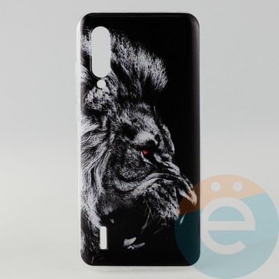 Накладка силиконовая с рисунком для Xiaomi CC9/Mi A3 Lite Лев - фото 31456