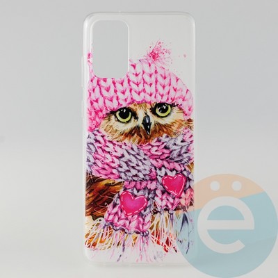 Накладка силиконовая с рисунком для Samsung S11\S20 Plus Сова - фото 31504