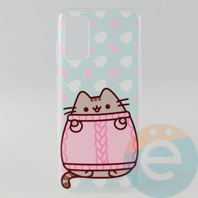 Накладка силиконовая с рисунком для Samsung S11 Lite\S20  Пушинка - фото 31570