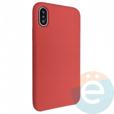 Накладка силиконовая Carbon 360 на Xiaomi Mi Max 3 красная - фото 31647