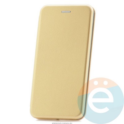 Чехол книжка боковой Fashion Case для Huawei Honor 10i золотистый - фото 31885