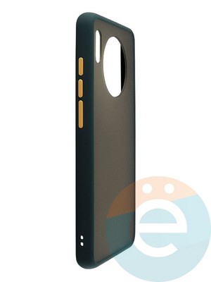 Накладка пластиковая с силиконовой окантовкой для Huawei Mate 30 зелёная - фото 35215