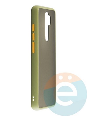 Накладка пластиковая с силиконовой окантовкой для iPhone XR бирюзовая - фото 35252