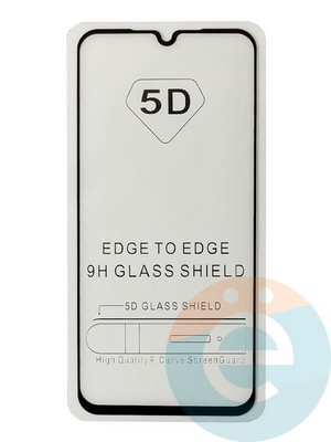 Защитное стекло 9D с полной проклейкой на Xiaomi Mi Play/7 Pro черное - фото 35433