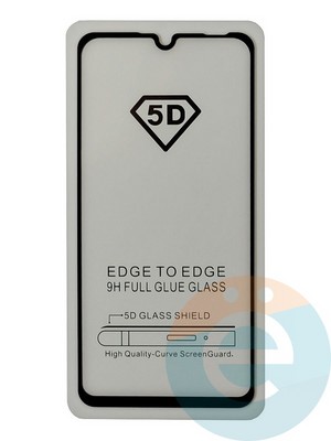 Защитное стекло 9D с полной проклейкой на Huawei P30 Lite черное - фото 35452