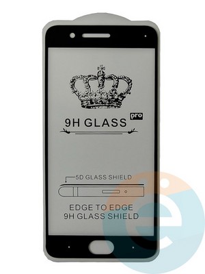 Защитное стекло 9D с полной проклейкой на Xiaomi Mi Note 3 черное - фото 35461