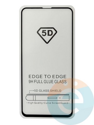 Защитное стекло 9D с полной проклейкой на Huawei Nova 4 черное - фото 35491