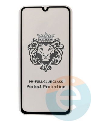 Защитное стекло 9D с полной проклейкой на Samsung Galaxy A40 2019 черное - фото 35533