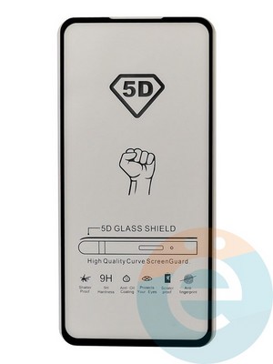Защитное стекло 9D с полной проклейкой на Xiaomi Mi 9T черное - фото 35548