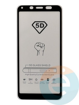 Защитное стекло 9D с полной проклейкой на Xiaomi Redmi 7A черное - фото 35547