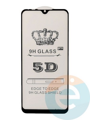 Защитное стекло 9D с полной проклейкой на Xiaomi Mi A3 черное - фото 35556