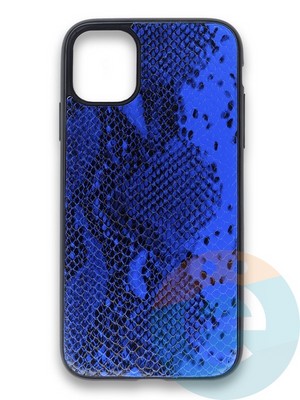 Накладка силиконовая Pitone для Apple iPhone 11 Pro синяя - фото 36015