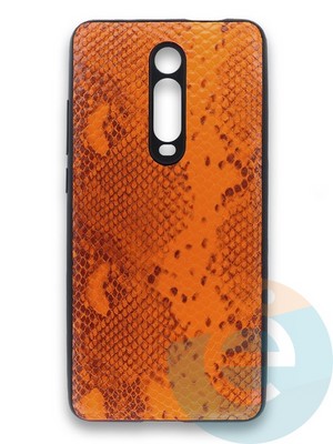 Накладка силиконовая Pitone для Xiaomi Redmi K20/K20 Pro/Mi 9T/Mi 9T Pro оранжевая - фото 36039