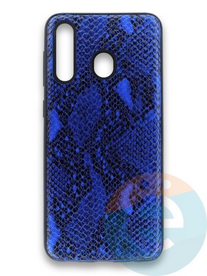 Накладка силиконовая Pitone для Samsung Galaxy A30/A20 синяя - фото 36049