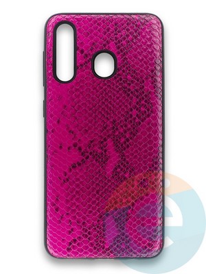 Накладка силиконовая Pitone для Samsung Galaxy A30/A20 малиновая - фото 36050