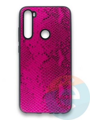 Накладка силиконовая Pitone для Xiaomi Redmi Note 8 малиновая - фото 36063
