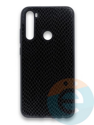 Накладка силиконовая Pitone для Xiaomi Redmi Note 8 черная - фото 36064