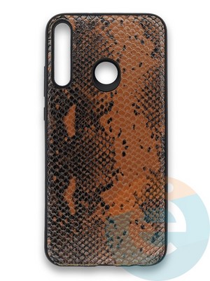Накладка силиконовая Pitone для Huawei Y7P/P40 Lite E 2020 коричневая - фото 36070
