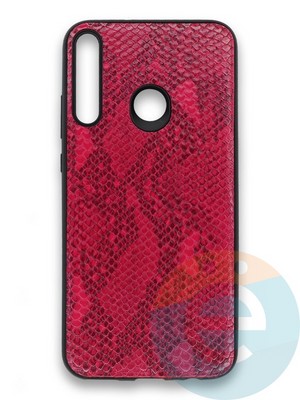 Накладка силиконовая Pitone для Huawei Y7P/P40 Lite E 2020 малиновая - фото 36072