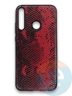 Накладка силиконовая Pitone для Huawei Y7P/P40 Lite E 2020 бордовая - фото 36073