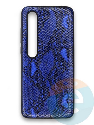 Накладка силиконовая Pitone для Xiaomi Mi 10 синяя - фото 36078
