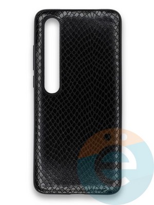 Накладка силиконовая Pitone для Xiaomi Mi 10 черная - фото 36080