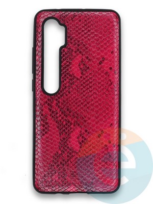 Накладка силиконовая Pitone для Xiaomi Mi Note 10 малиновая - фото 36083