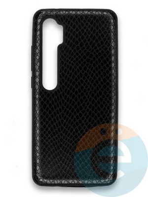 Накладка силиконовая Pitone для Xiaomi Mi Note 10 черная - фото 36085