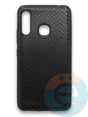 Накладка силиконовая Pitone для Samsung Galaxy A70E черная - фото 36087