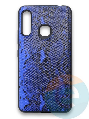 Накладка силиконовая Pitone для Samsung Galaxy A70E синяя - фото 36090