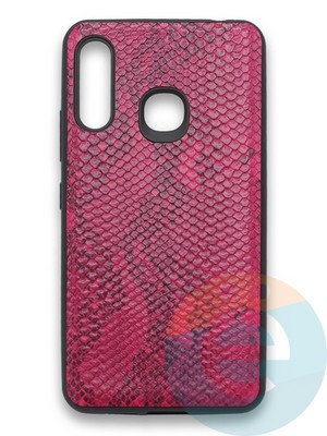 Накладка силиконовая Pitone для Samsung Galaxy A70E малиновая - фото 36092