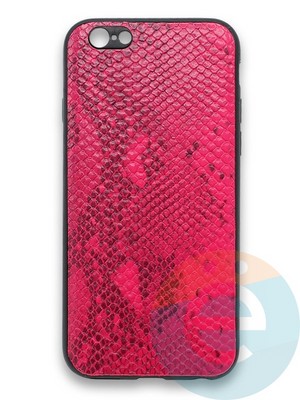 Накладка силиконовая Pitone для Apple iPhone 6/6s малиновая - фото 36100