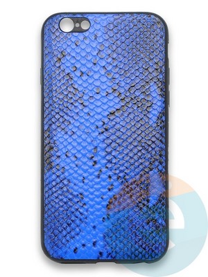 Накладка силиконовая Pitone для Apple iPhone 6/6s синяя - фото 36104