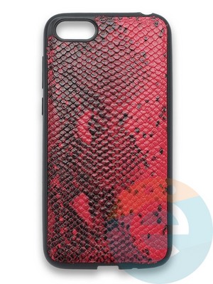 Накладка силиконовая Pitone для Huawei Y5 2018/Honor 7A бордовая - фото 36108