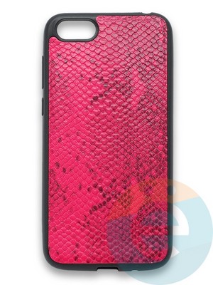 Накладка силиконовая Pitone для Huawei Y5 2018/Honor 7A малиновая - фото 36109