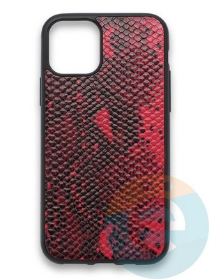 Накладка силиконовая Pitone для Apple iPhone 11 Pro Max бордовая - фото 36111