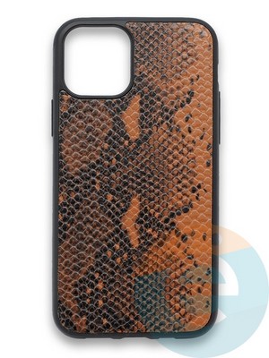 Накладка силиконовая Pitone для Apple iPhone 11 Pro Max коричневая - фото 36116