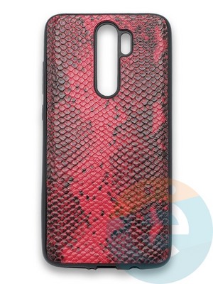 Накладка силиконовая Pitone для Xiaomi Redmi Note 8 Pro малиновая - фото 36119