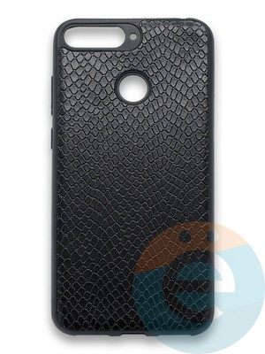 Накладка силиконовая Pitone для Huawei Y6 2018/Honor 7A Pro черная - фото 36139